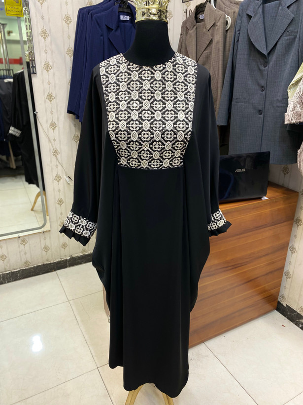 عبا مدل مچ چین دار الیزه