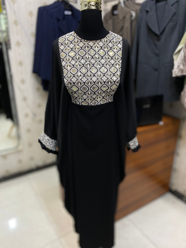 عبا مدل مچ چین دار الیزه