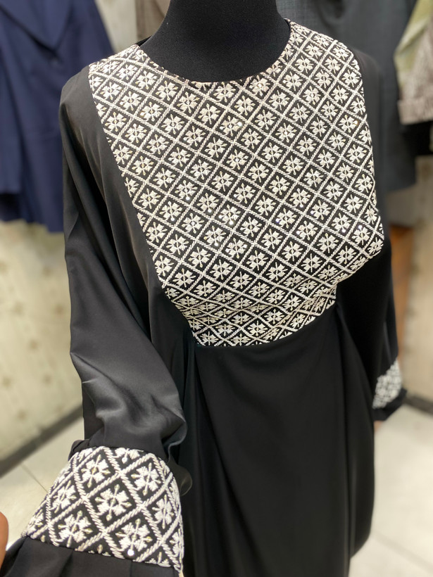 عبا مدل مچ چین دار الیزه